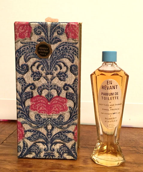 ROBERT D'AVRAY - EN RÊVANT : PARFUM DE TOILETTE  & SA BOÎTE