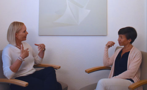 Karin von Schumann im Gespräch mit Ulrike Wolski.