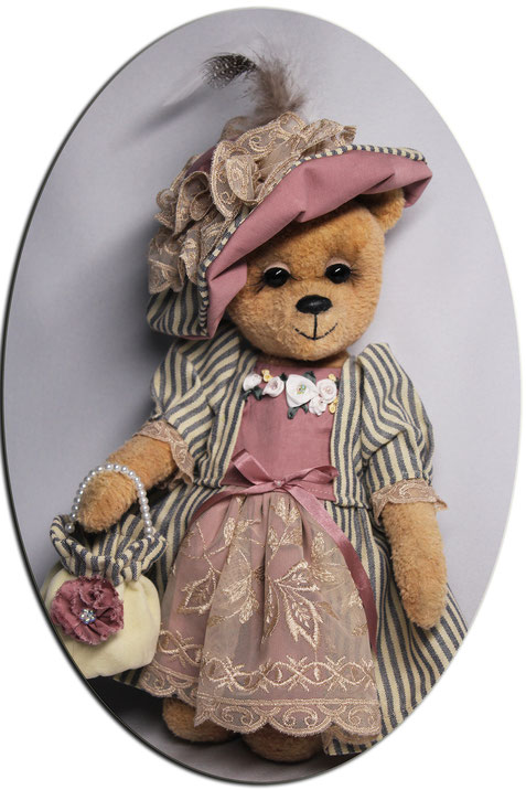 Sammler Teddybären collectors Teddy Bears "Josefine" Handmade