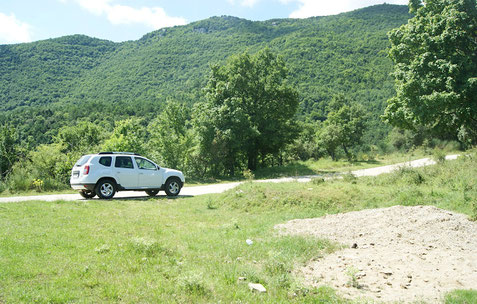 Anfahrt in die Alta Garrotxa
