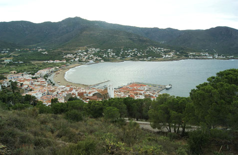 Blick auf El Port de la Selva