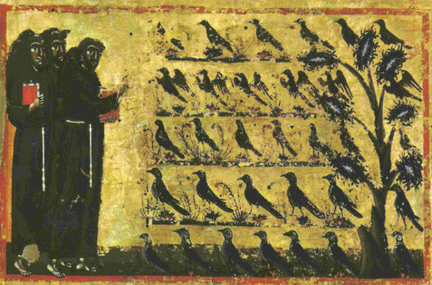Die Vogelpredigt in S. Croce