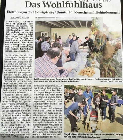 Quelle: Hertener Allgemeine 01.04.2017