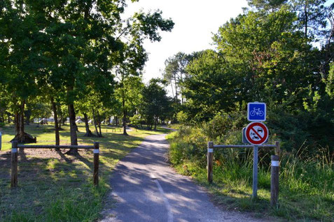 camping pas cher sur velodyssée arcachon-leon