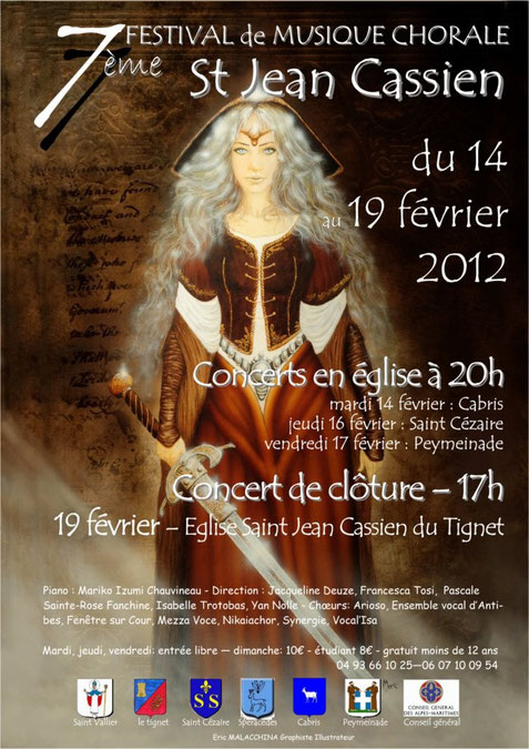 affiche St Cassien 2012