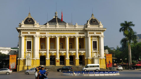 L'opéra Garnier de Hanoï