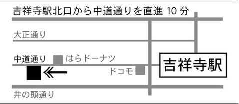 ギャラリーへの道順