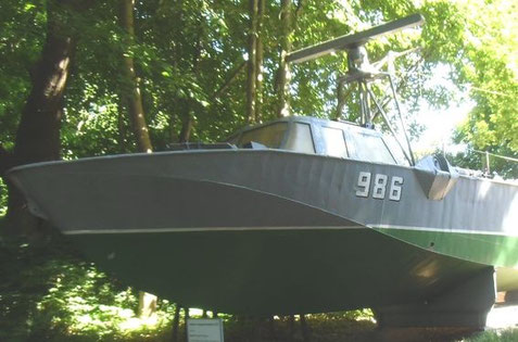 Das Boot 986 im Marinemuseum Dänholm - Bild: M. Thiel 