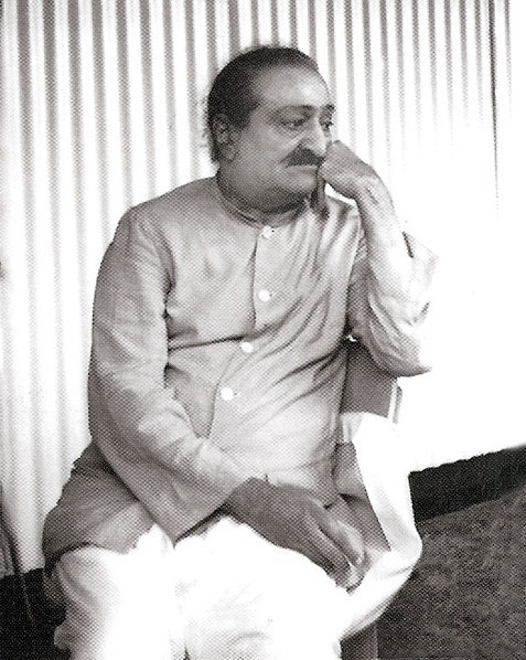 13. Meher Baba at Avatar's Abode - Photographed by Colin Adams, courtesy of Avatar's Abode Archives