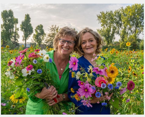 Activiteitenagenda van het platform PowerVrouwen Nederland, Pluktuin Minishoot in Dordrecht, fotoshoot