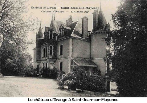 château d'Orange Saint-Jean-sur-Mayenne