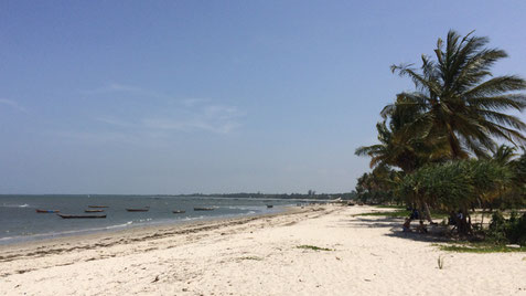 Strand nördlich des Ortszentrums