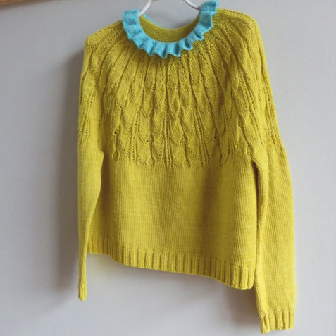 Merino 300 bunte wolle handgefärbt Lusso Pullover