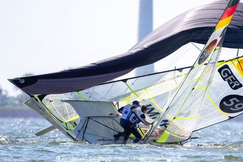 Niklas und Justus beim Crash in Medemblik