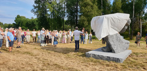 Final exhibition`2022 of Symposium scultures on the Skulpturpark Stålaker