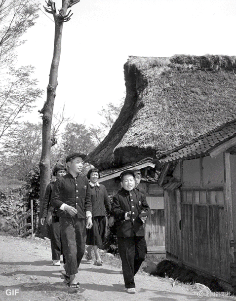 1957（昭和32）年5月、金沢市末町の子供会
