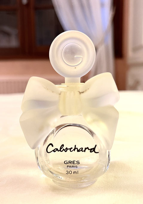 GRES - CABOCHARD PARFUM 30 ML - BOUCHON EMERI EN VERRE PATINE