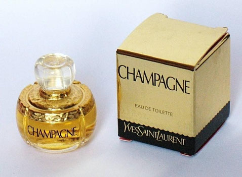 1) CHAMPAGNE - PETITE MINIATURE EAU DE TOILETTE 4 ML