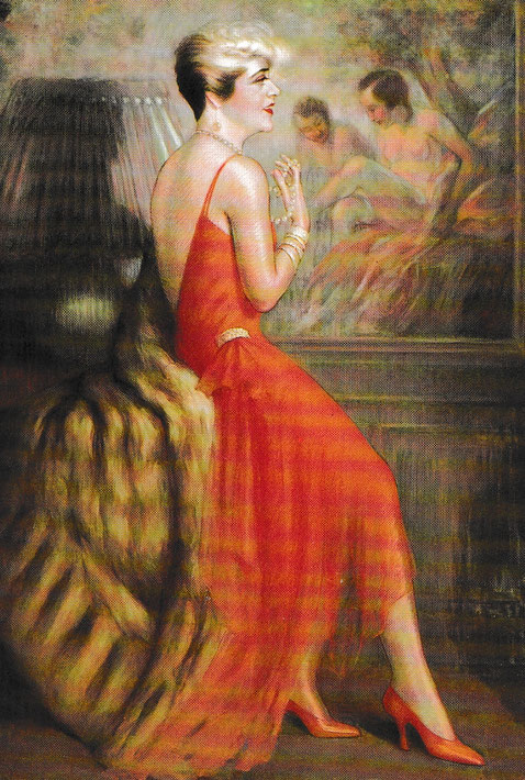 MADAME NINA RICCI - PORTRAIT REALISE EN 1932