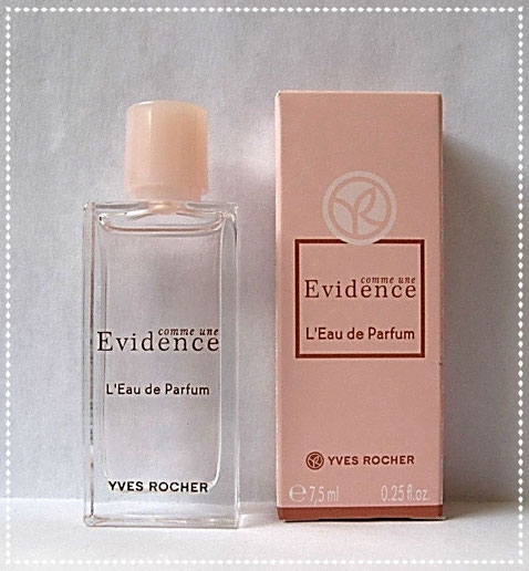 COMME UNE EVIDENCE - L'EAU DE PARFUM 7,5 ML :  AUTRE MODELE POUR CETTE FRAGRANCE