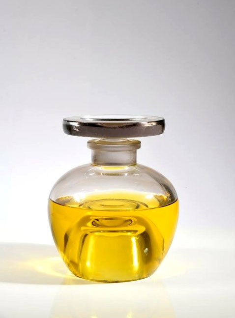 CARNET DE BAL - PARFUM : FLACON EN FORME DE VERRE A PIED