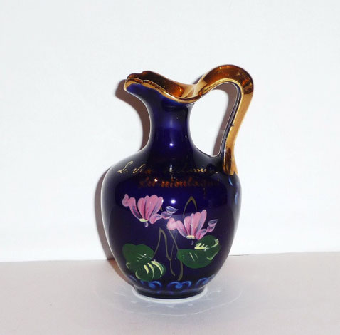 FLACON A PARFUM - "LE VRAI CYCLAMEN - EN PORCELAINE