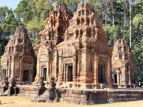 ロリュオース遺跡群のプリア・コー寺院 14