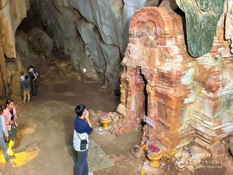 カンポット州のプノン・チュノック寺院 6