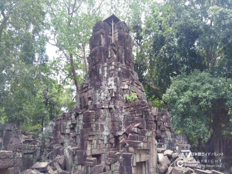 大プリアカンのプリア・スタン寺院 7