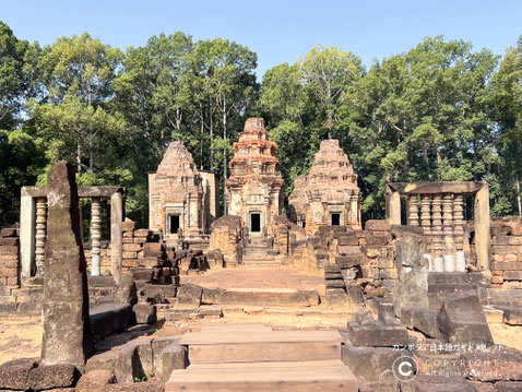 ロリュオース遺跡群のプリア・コー寺院 21