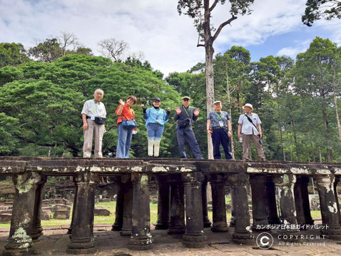 アンコールトムのバプオーン寺院 18
