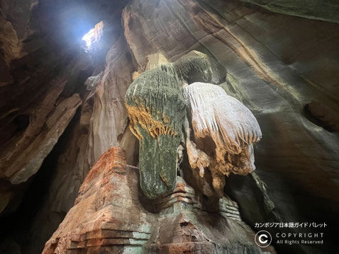 カンポット州のプノン・チュノック寺院 10