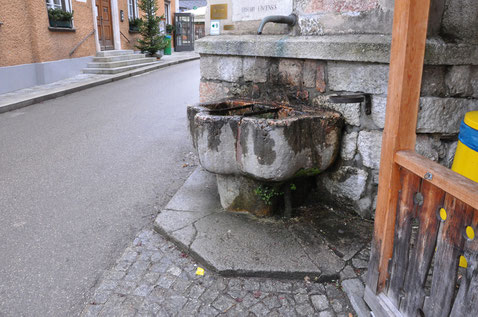 Löcker, Brunnen, Hallstatt, Welterbe, Baderplatz