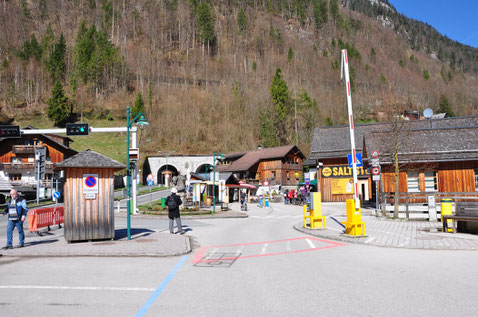 Hallstatt, Welterbe, Verkehrsknotenpunkt, Kernmagazinplatz, Seeaufschüttung, Parkplatz, Busterminal,
