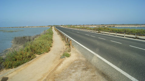 Avenida de las Salinas bei San Pedro del Pinatar