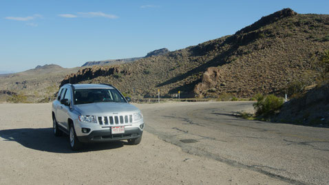 Über den Sitgreaves Pass