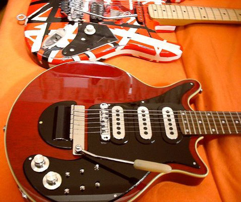 ブライアン・メイ レッドスペシャル レプリカ・コピーモデル Brian May, RedSpecial,自作・改造・製作,EVH,エドワード・ヴァン・ヘイレン,エディ