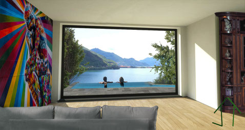 VILLA CON VISTA SUL LAGO DI COMO