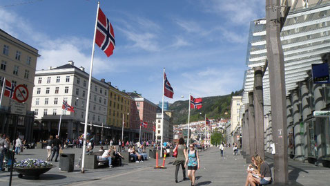 Haupteinkaufsstrasse Torgalmenningen