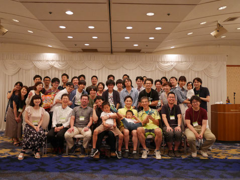 最後に3大学でハイ、チーズ!!