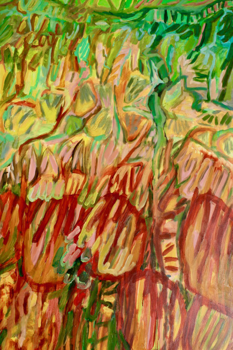 O.T-1, 2019, Acryl auf Leinwand, 150x100