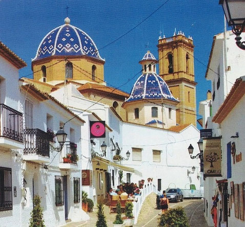 Altea en la provincia Alicante es todo un paraíso en pleno Mediterráneo.