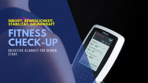 Fitness Check-up mit InBody-Körperanalyse und Bewegungscheck bei Personal Trainer Zeljko Jelec