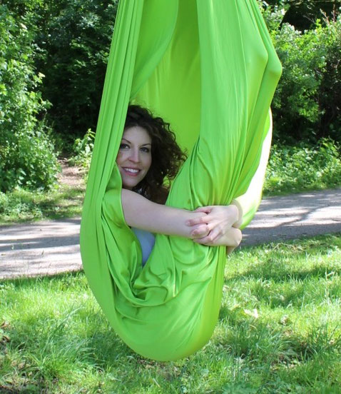 Foto von Janika Staats von Yogaluft® Aerial Yoga & Luftyoga Lehrerin