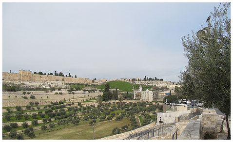 Kidron Valley and St. Steven's monastery