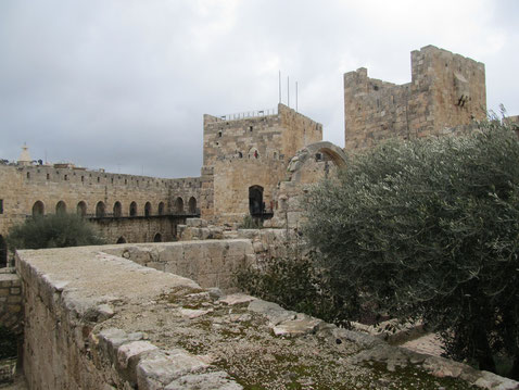Древнейшая цитадель в Иерусалиме, башня Фацаэля, 6 г. до н.э.