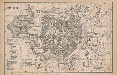 Stadtplan 1880