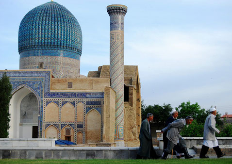 voyage à vélo en ouzbékistan, bike touring