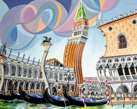 EL DUOMO (VENICE). Oil on canvas. 65 x 81 x 3,5 cm.