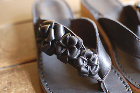 Flower sandal フラワーサンダル